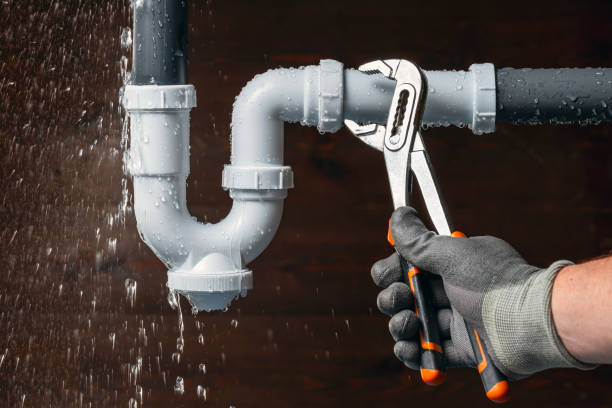 Professional Sewer Line Repair technician working in New Kingston, NY